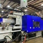 used 730 ton demag titan 730/1075-4300 injection molding machine