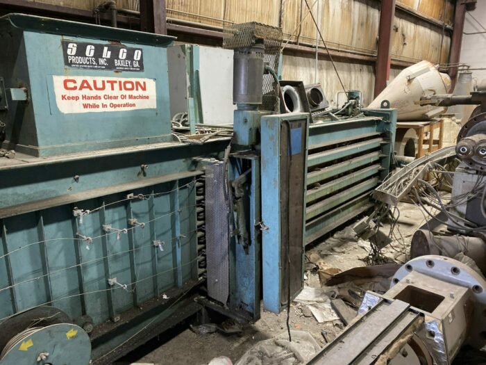 used selco products model hs0-107a baler
