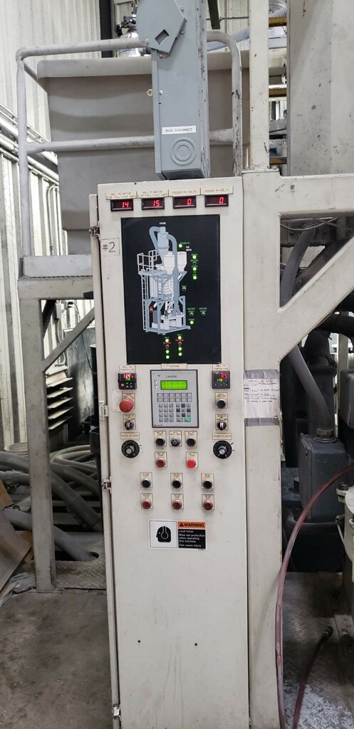 used reduction engineering ultra 400 dual mill pulverizer