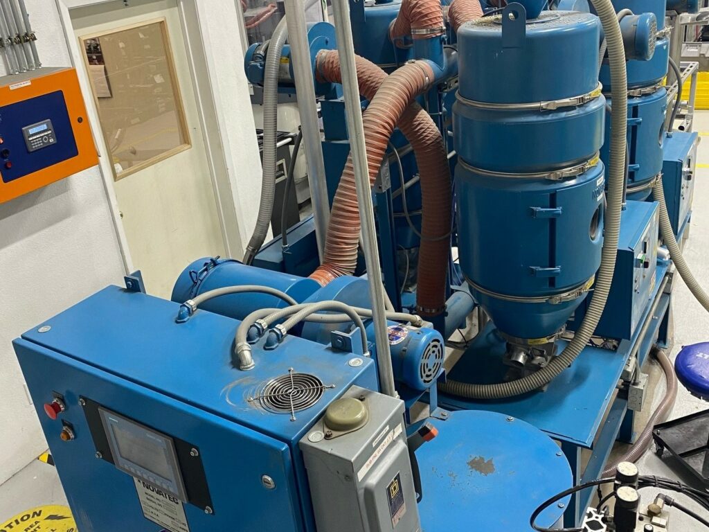 Used 120 Lb/hr Novatec CDM120 Dryer System