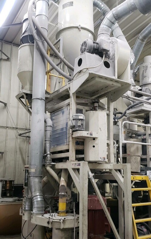 used reduction engineering ultra 400 dual mill pulverizer