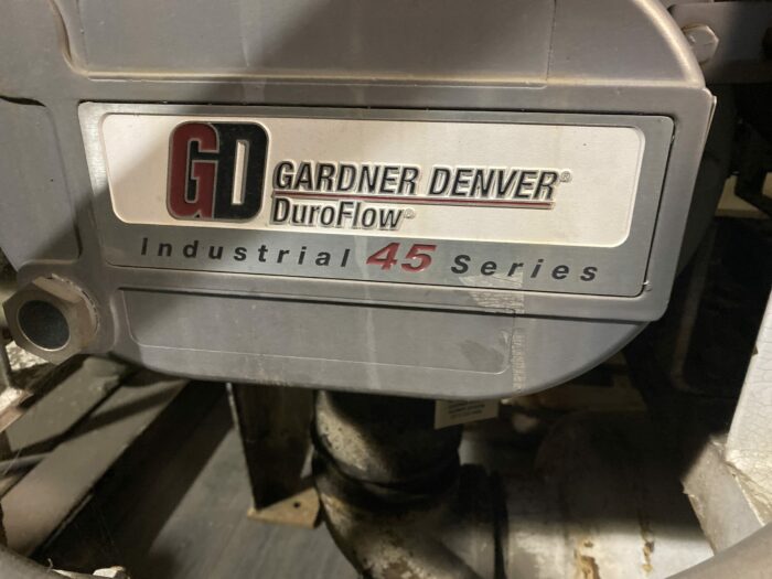 used 40 hp gardner denver blower