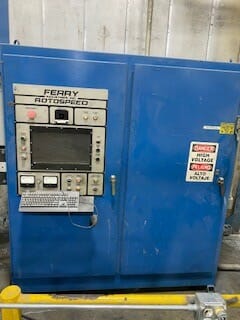 used ferry rs5 280 turret rotational molding machine