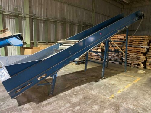 used 36" wide incline conveyor