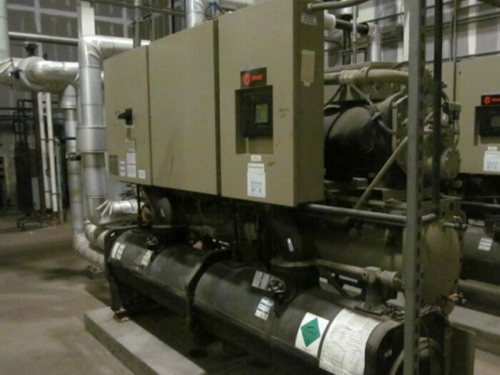 used 90 ton trane rtwd indoor water-cooled chiller