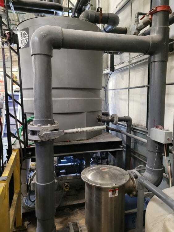 used 850 gallon advantage pump tank station