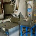 used 63mm nanjing giant twin screw extruder w gala complete pelletizing line