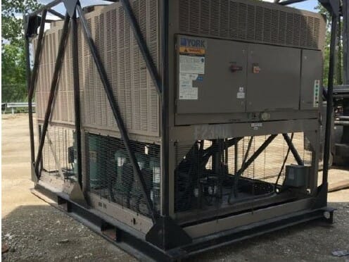 used 100 ton york chiller