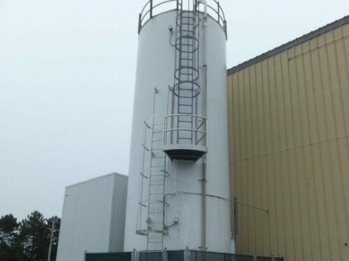 used 12' x 36' resin silo