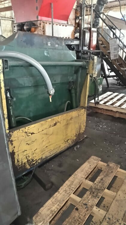 used hydraulic 52" x 44" box dumper