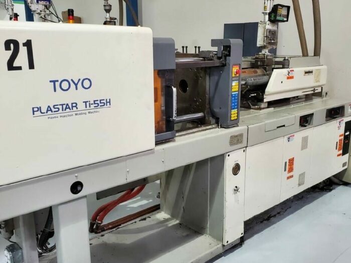 used 55 ton toyo ti-55h injection molding machine