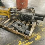 Used 4.5” Hydraulic Slide Plate Screen Changer