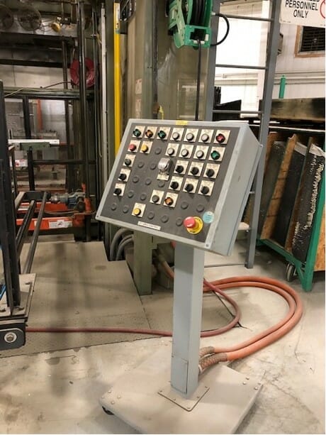 Used Brown S-223-610 Single Station Thermoformer