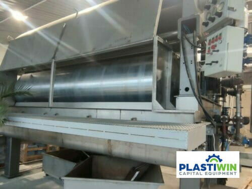 Used GL&V 144” Chrome Plated Sheet Extrusion Roll Stack