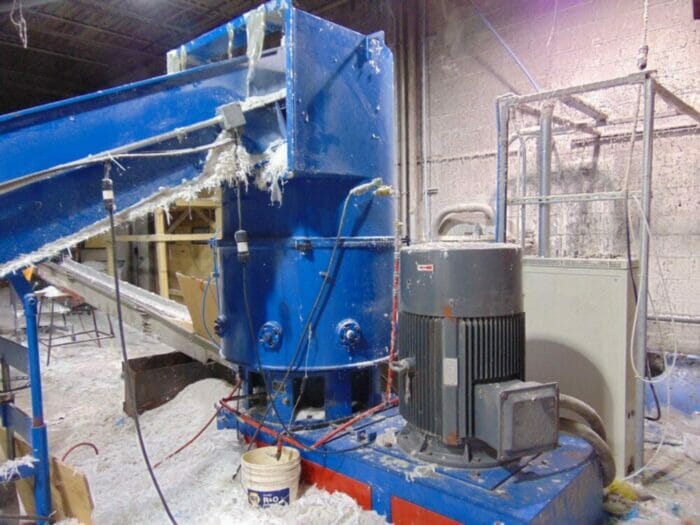 Used 200 HP Densifier with 30 x 12' Inclined Conveyor