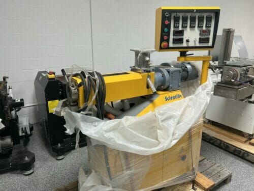 Used 25mm LabTech LE25-25/C Single Screw Extruder