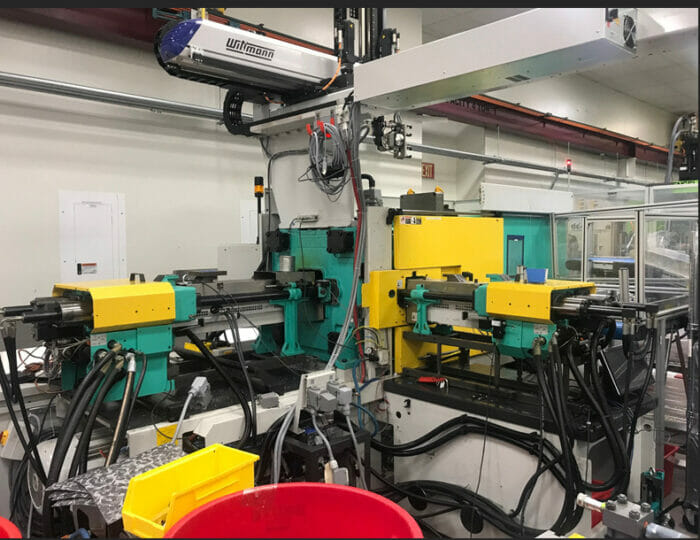 Used 224 Ton Arburg 570 C 2000-350/150 2 Shot Injection Molding Machine