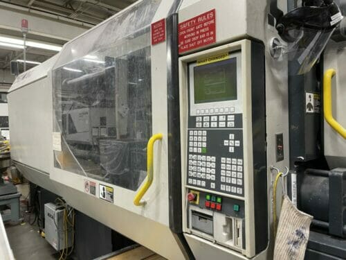 Used 420 Ton Demag Ergotech 420/800 Injection Molding Machine
