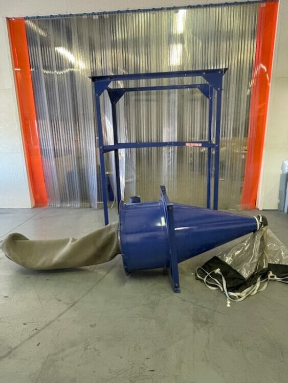 Used CMG Granulator Package with Conveyor and Evacuation System