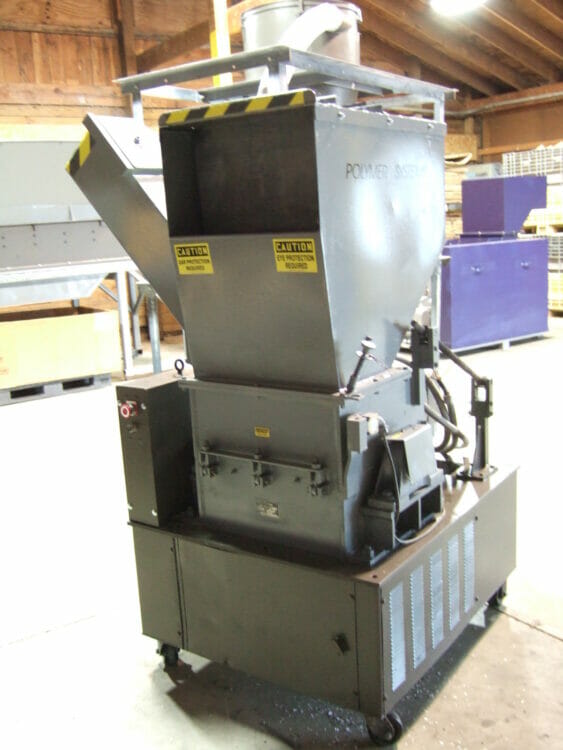Used 25 HP Polymer Systems 1120 SPL Granulator 1 Used 25 HP Polymer Systems
