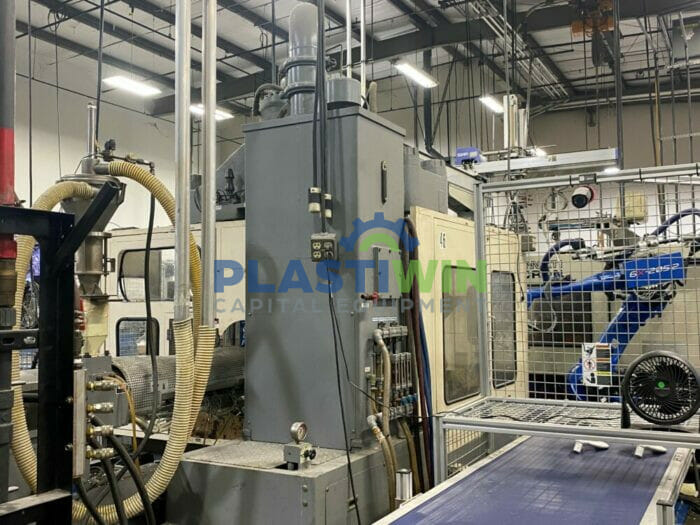 Used 200 Ton 2-Station Vertical Nissei Injection Molding Machine