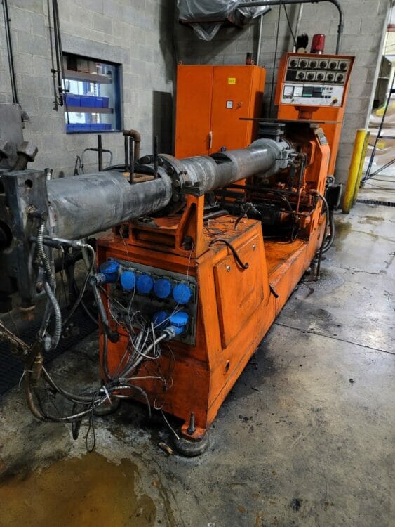 Used 67mm Leistritz ZSE 67 GL Twin Screw Extruder