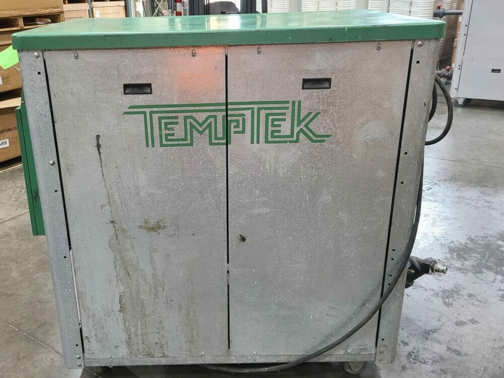 Used 10 Ton Temptek Model CF-10W Water Cooled Chiller
