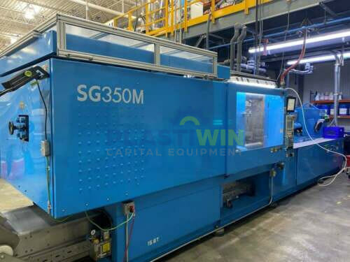 Used 350 Ton Sumitomo SG350M-1-H Injection Molding Machine