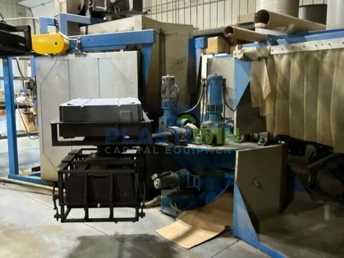 Used Ferry RS4-120 4 Arm Rotational Molding Machine