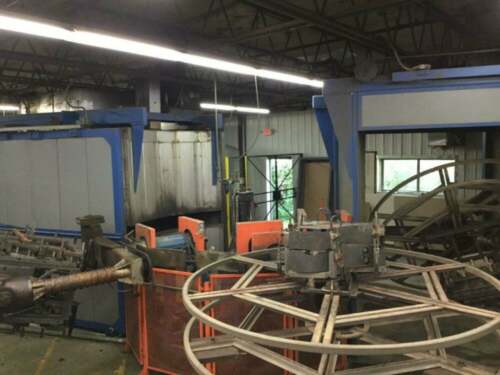 Used Ferry RS3-220 3 Arm Rotational Molding Machine
