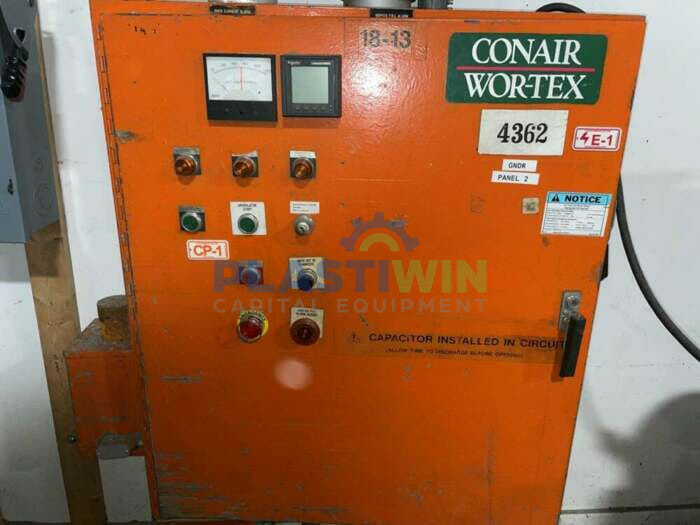 Used 150 HP 52” x 18” Conair Granulator System