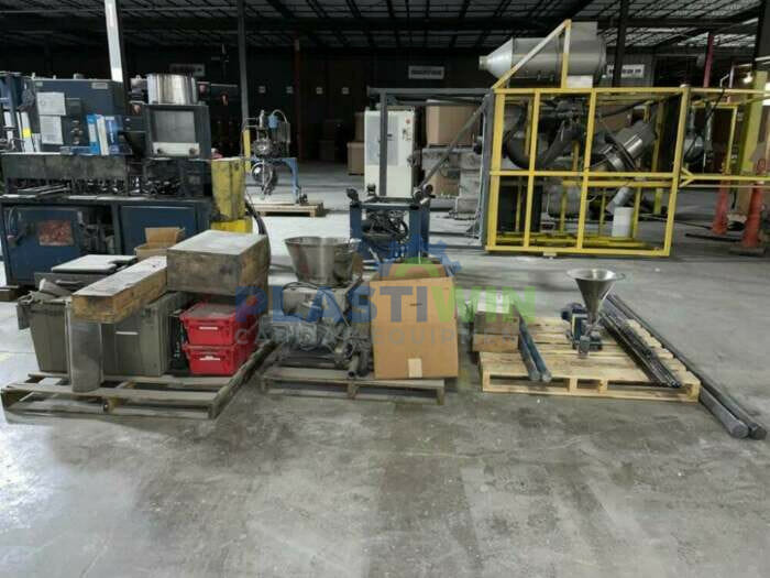 Used NFM 26SS Twin Screw Extruder with Gala Pelletizer