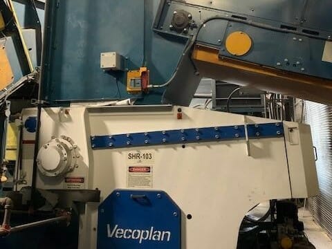 Used 100 HP Vecoplan VAZ1300-S Single Rotor Shredder