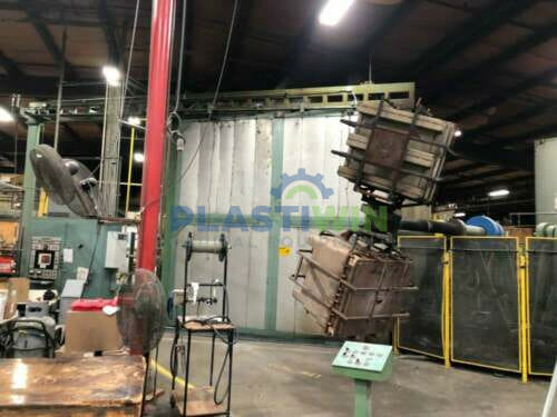 Used Ferry RS4-430 4 Arm Rotational Molding Machine