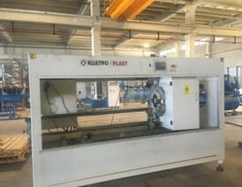 Used 8" JWELL JWS65 Corrugated Pipe Extrusion Line