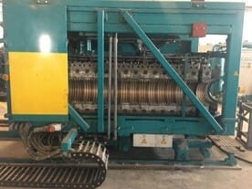 Used 20" JWELL JWS90 Corrugated Pipe Extrusion Line