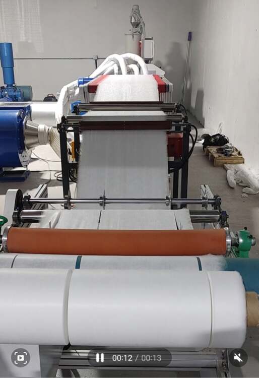 Used 600mm Wide SevenStars Machinery PPE Foam Sheet Extrusion Line