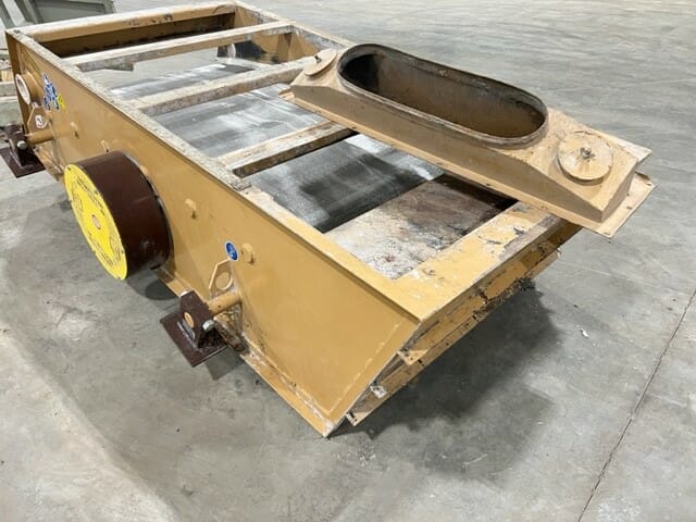Used Midwestern Industries 4’ x 8’ Single Deck Heavy Duty Two Bearing Vibrating Screen
