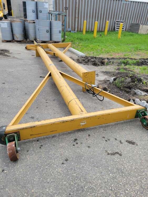 Used 3 Ton Kito A Frame Gantry Crane with Hoist and Trolley