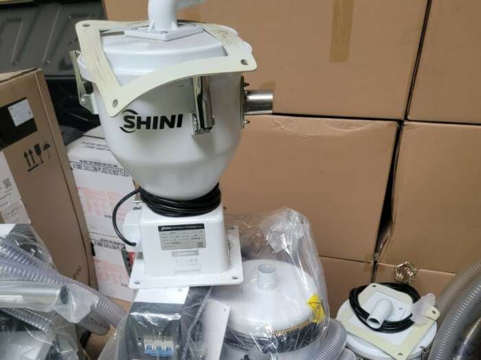 Used 1 HP Shini SAL-810G Receiving Hopper
