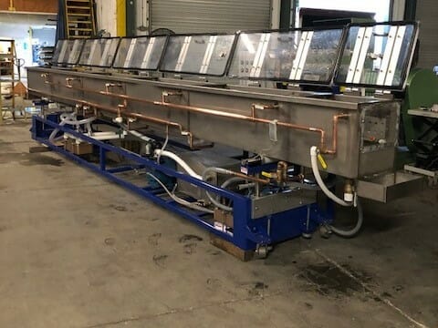 New 12' Long Stainless Steel Vacuum Trough