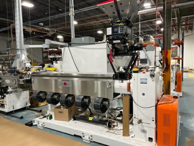 Used 3.5" American Kuhne Complete Profile Extrusion Line