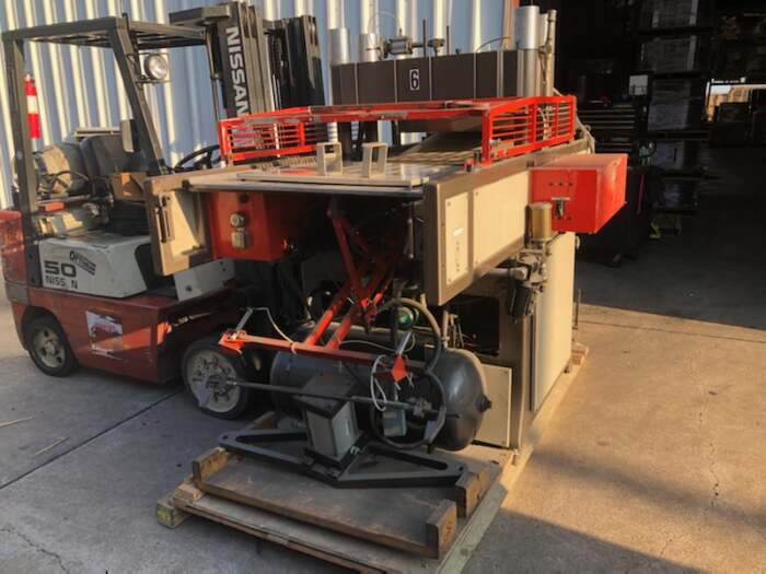 Used GN Model 3021 Roll Feed Inline Thermoforming Machine