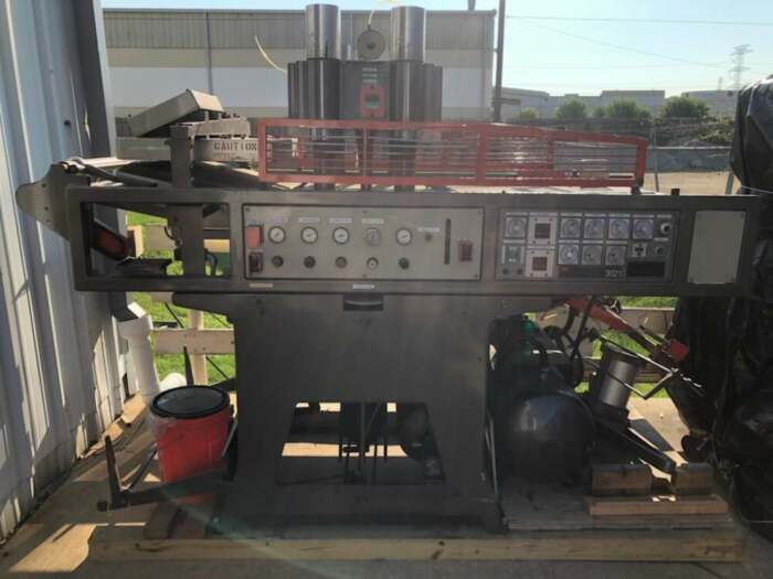 Used GN Model 3021 Roll Feed Inline Thermoforming Machine