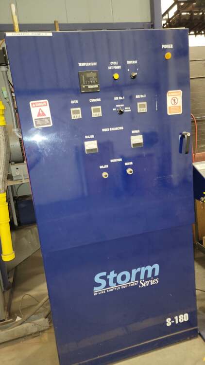 Used STP Storm 180 Inline Rotational Molding Machine 1 Used STP Storm 180