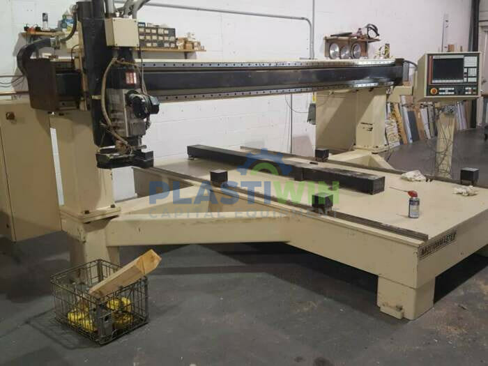Used 3-Axis Motion Master 6’ x 10’ CNC Router