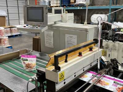 Used 600mm KMM-600TSZ Pouch Bag Machine