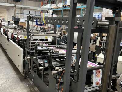 Used 600mm KMM-600TSZ Pouch Bag Machine