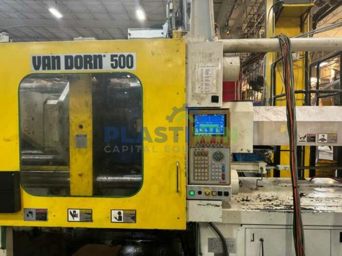 Used 500 Ton Van Dorn 500HP4300 Injection Molding Machine