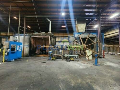 Used Ferry RS4-3300 4 Arm Rotational Molding Machine
